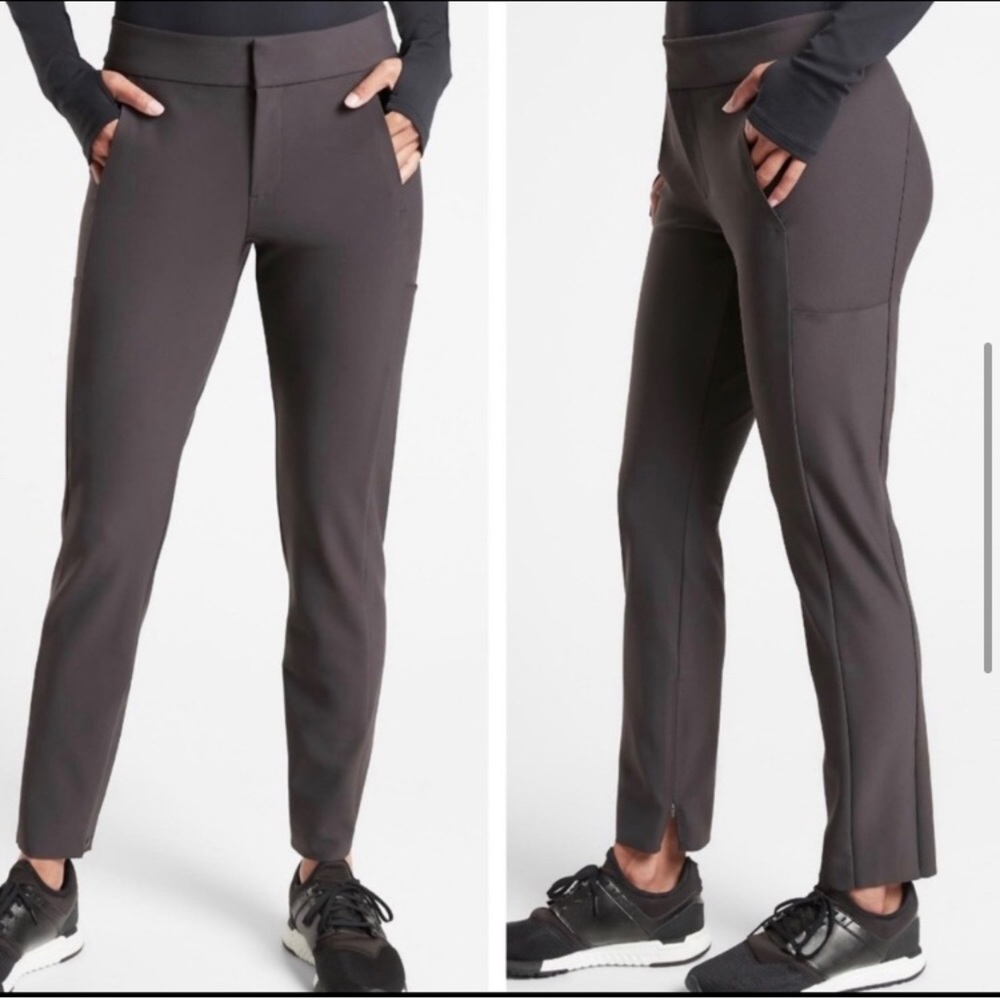 Athleta Stella Trouser Army green arbor olive